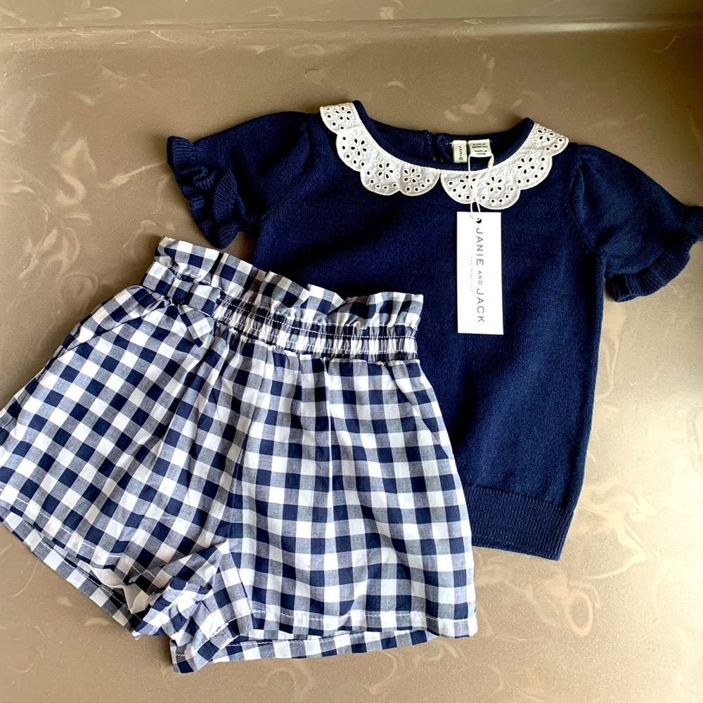 NWT Janie & Jack summer outfit